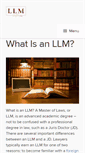 Mobile Screenshot of llminfo.com
