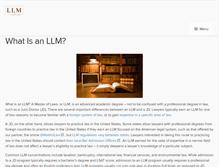 Tablet Screenshot of llminfo.com
